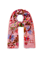 Codello PRINTED SCARF MODAL/SILK FLOWERS 100X180CM