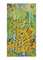 Codello PRINTED SCARF ORGANIC COTTON CAT TREES 100X180CM