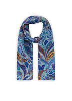 Codello Schal Paisleymuster blau 55X180CM