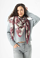 Codello PRINTED TRIANGLE POLYESTER/VISCOSE SNOOPY ALL OVER 128X128X180CM