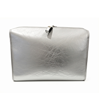 Hammann Lederwaren Triangular Washbag L – Große Kulturtasche aus Chervo-Kalbleder