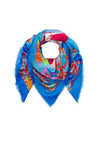 Codello Hochwertiges Tuch aus Modal-Seiden-Mischung mit Meeresmotiven 140X140CM
