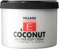 Village Vitamin E Coconut All Over Body Cream