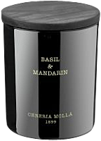Cereria Molla Basil & Mandarin Vegane Wachskerze Glas