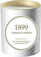 Cereria Molla Tobacco & Amber Vegane Wachskerze Glas Geschenkbox