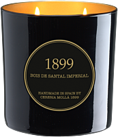 Cereria Molla Bois de Santal Imperial Vegane Wachskerze Glas 2 Dochte