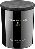 Cereria Molla Bulgarian Rose & Oud Vegane Wachskerze Glas