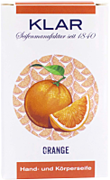 Klar Orangenseife