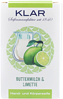 Klar Buttermilch & Limettenseife