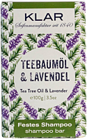 Klar Festes Shampoo Teebaumöl & Lavendel