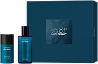 Davidoff Cool Water Set = EdT Nat. Spray 75 ml + Deodorant Stick 75 ml