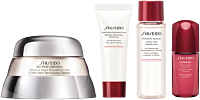 Shiseido Bio-Performance Holiday Kit = Adv.Super Revit.Cream 50 ml + Clarif.Cleans.Foam 15 ml + Treat.Softener 30 ml + Ultim.Power Infusing Concentrate 10 ml