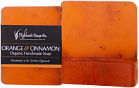 Highland Soap Organic Glycerine Soap Sweet Orange & Cinnamon