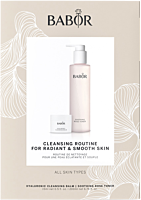 Babor Cleansing Balm & Rose Toner Set = Hyaluronic Cleansing Balm 15 ml + Soothing Rose Toner 200 ml