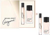 Michael Kors Gorgeous! Set = EdP nat. Spray 30 ml + Travel Spray 10 ml