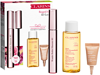 CLARINS Wonder Perfect Mascara 4D Set = Wonder Perfect Mascara 4D 01 perfect black 8ml + Huile Très Démaquillante 50 ml + Total Eye Smooth 3ml
