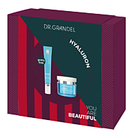 Dr. Grandel Hydro Activ Geschenkbox 2024 Hyaluron Refill cream 50ml + Eye Contour Cream+Mask 20ml