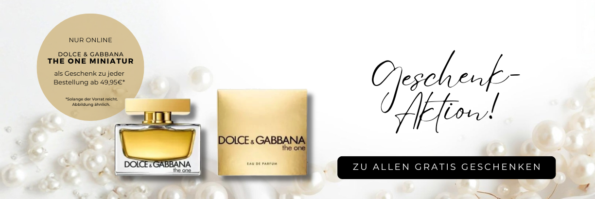 Gratis Dolce Gabbana The one miniatur