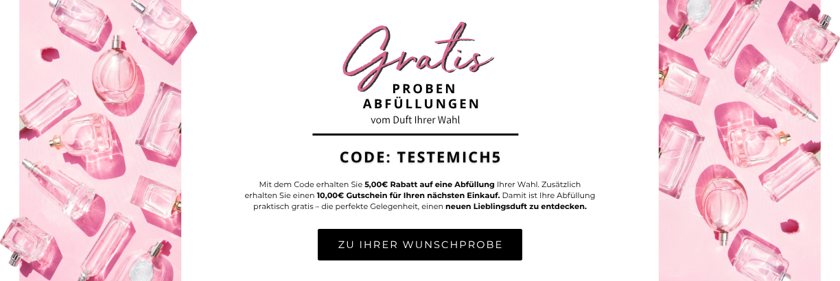 Abfüllung Parfumprobe
