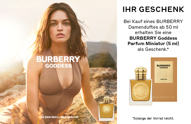gratis burberry miniatur