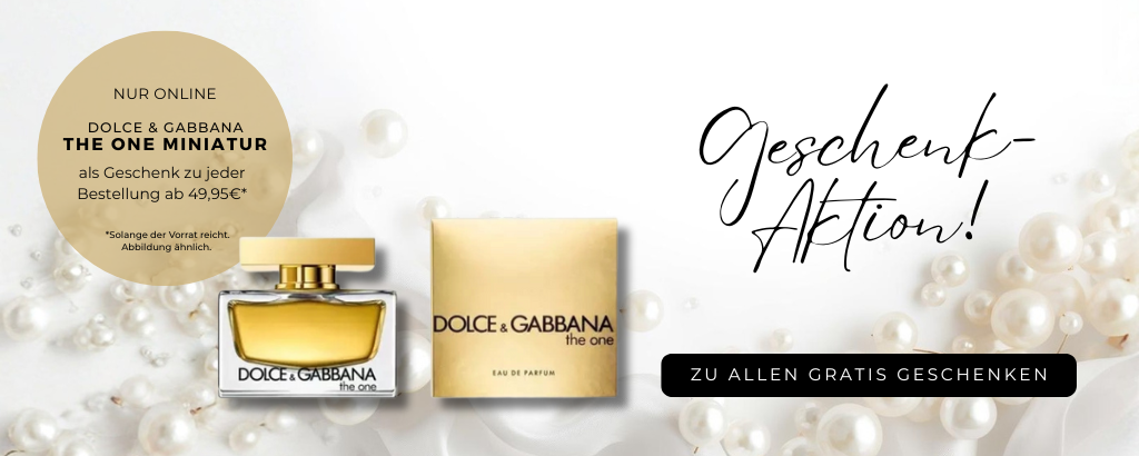 Gratis Dolce Gabbana The one miniatur