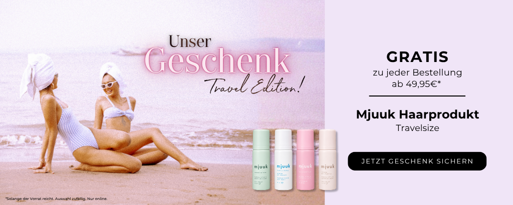 Gratis Mjuuk Haarpflege Travelsize