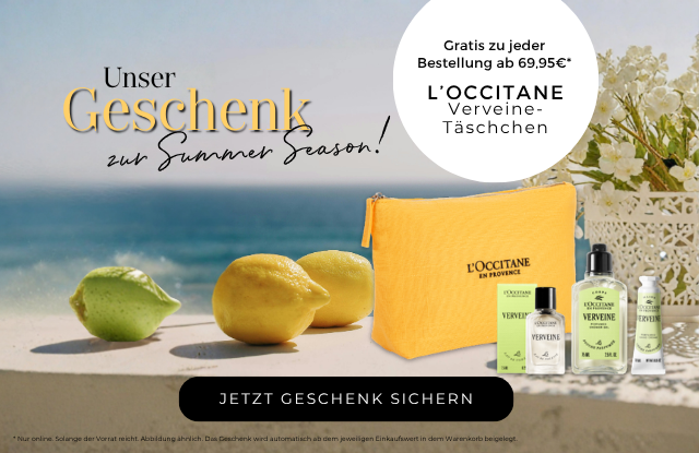 Gratis L'Occitane Kosmetiktasche mit Reisegrößen