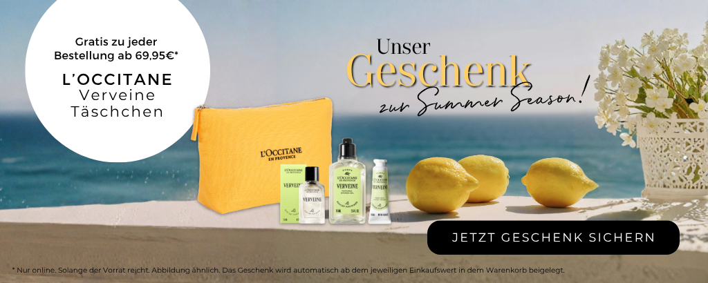 Gratis L'Occitane Kosmetiktasche mit Reisegrößen