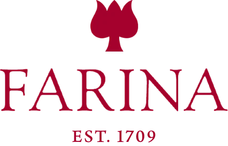 Farina Logo mit Tulpen-Symbol, gegründet 1709